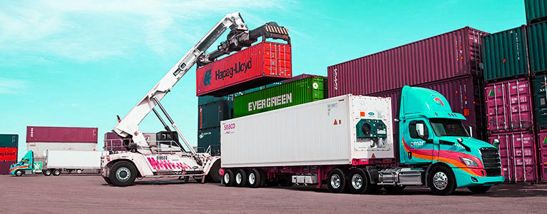 Trucking, intermodal and container storage